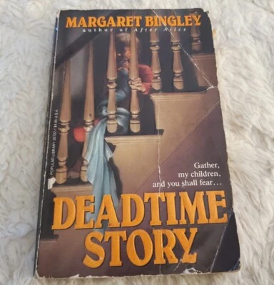 DEADTIME STORY Paperback Book 1990 MARGARET BINGLEY Horror 1st POPULAR LIBRARY - Image 1 of 4