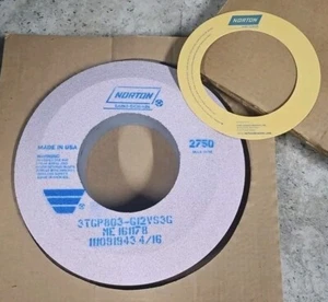 3TGP803-G12V Norton 12" x 2" x 5" 2750 Max RPM Grinding Wheel - 2 Available NEW! - Picture 1 of 1