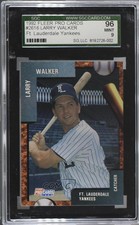 1992 Fleer ProCards Minor League Larry Walker #2616 SGC 9 MINT HOF