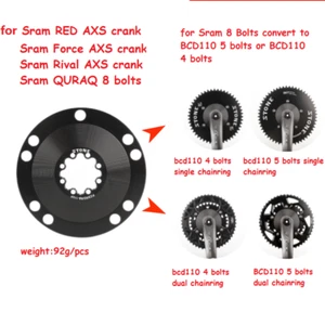 Araña de bicicleta para adaptador de plato de 12 velocidades Sram Force Red AXS 8 pernos a BCD110 - Imagen 1 de 5