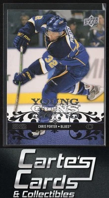 Chris Porter 2008-09 Upper Deck #216 St. Louis Blues Young Guns | Rookie - Image 1 of 2