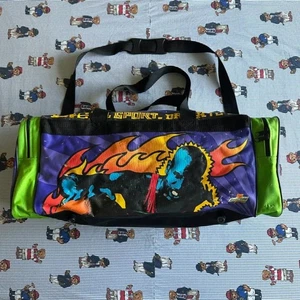 Bolso de Gimnasio de Lona Gatorade NBA Vintage Años 90 Michael Jordan Frank Kozik Promo - Imagen 1 de 7