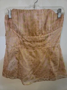 Neu mit Etikett Shoshanna trägerloses Shirt - Größe 6 - Bild 1 von 6