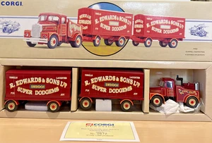 Corgi Classic #97920 - Scammell Highwayman Truck R. Edwards Amusements 1:50 - Picture 1 of 6