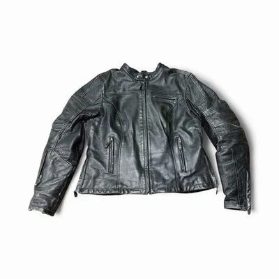 Кожаная мотоциклетная куртка Roland Sands Maven с подушечками размер Large Light Distress - Изображение 1 из 4