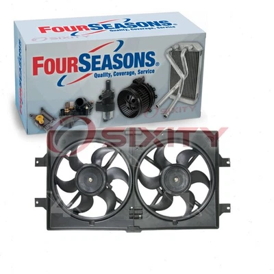 Four Seasons Dual Radiator & Condenser Fan Assembly for 1998-2004 Chrysler du - Image 1 of 4
