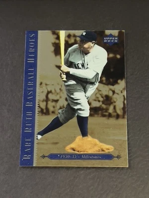 1995 Upper Deck #80 Babe Ruth Baseball Heroes: Babe Ruth Foto 1 de 2