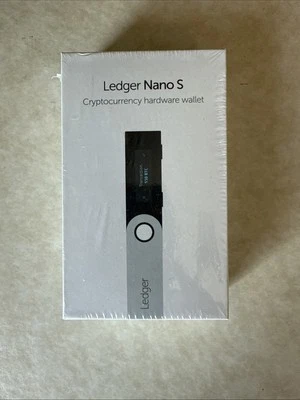 Ledger Nano S - Cartera de hardware de criptomonedas gris - Nueva Foto 1 de 2