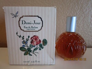 DEMI JOUR BY DANA 3.3 oz 100 ml EDP SPRAY NIB NO CELLO RARE - Picture 1 of 1