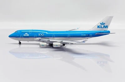 KLM B747-400 Reg: PH-BFG JC Wings 1:400 Diecast FLAPS DOWN XX40117A (E)