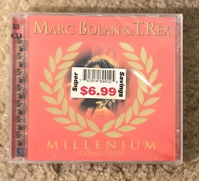 Marc Bolan & T. Rex - Millenium Collection (2 CD Set) IMPORT New Factory Sealed - Imagem 1 de 2
