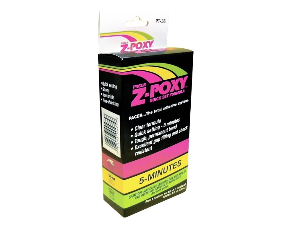 ZAP Kleber Z-Poxy 5 Minute 237ml 8 fl oz. ZPT38  - Bild 1 von 1