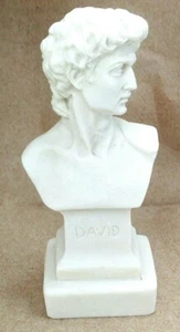 Mini Busto 'David' de Miguel Ángel Hecho en Italia - Imagen 1 de 3