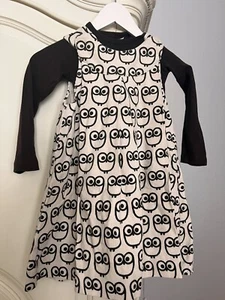 Chasing Fireflies Kit + Lili Fall Boutique Dress Owls Long Sleeve 5/6 BTS - Picture 1 of 7