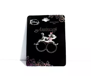 Disney The Aristocats Marie Doppelfingerring silberfarben - Bild 1 von 2