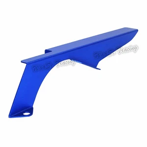 Blu paracatena protezione copertura catena per SUZUKI GSXR750 Hayabusa GSX1300R - Picture 1 of 7