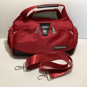 BOLSO DE MANO DE LONA CASUAL DE NEGOCIOS MARCA DE MODA CORREA BANDOLERA MULTICOMPARTIMENTOS - Imagen 1 de 14