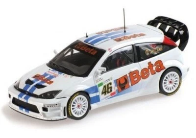 MINICHAMPS 1/43 "BETA" FORD FOCUS RS WRC #46 MONZA RALLY 2007 VALENTINO ROSSI - Image 1 of 2