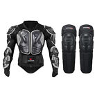 WOSAWE Adulte Motocross Cycling Body Armure Veste Genou Pads Set Protection Sports