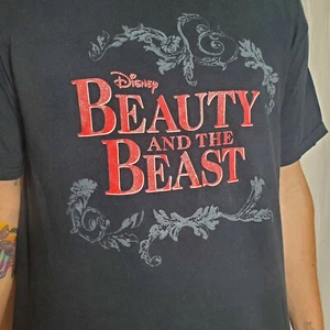 Camiseta De Colección Disney La Bella y la Bestia Broadway Musical Manga Corta Grande - Imagen 1 de 5