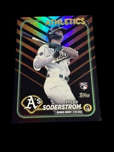 2024 Topps Update Series - Rookie Debut Tyler Soderstrom #US116 Holiday (RC) - Picture 1 of 2