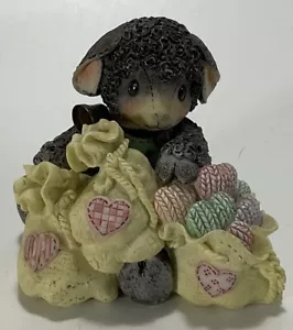 1995 "Tre borse piene d'amore" Mary Had A Little Lamb Collection Enesco - Foto 1 di 5