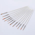  12 Pcs Use with Acrylic Watercolor Oil Nail Art Brush Manicure