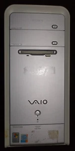 SONY VAIO DESKTOP TOWER PCV-2252 AS-IS PC COMPUTER WINDOWS XP HOME 3GHZ 1.50 GB - Picture 1 of 24