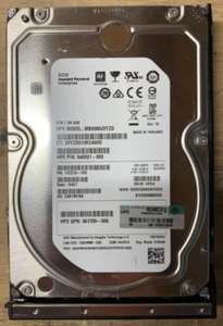 HP MB6000JVYZD 6TB 7.2K RPM 3.5" SAS Enterprise Hard Drive 846521-002 40617 Hour - Afbeelding 1 van 6