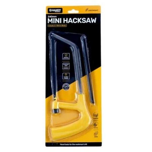 Handy Hardware Mini Hacksaw 24cm, 2x15cm Blades 214426 - Picture 1 of 4