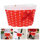 Red to Weave Basket Child Storage Scooter for Adults