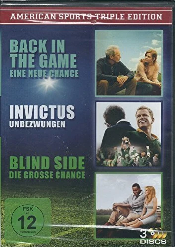 Back in the Game/Invictus-Unbezwungen/Blind Side - 3 DVD's/NEU/OVP - Bild 1 von 1