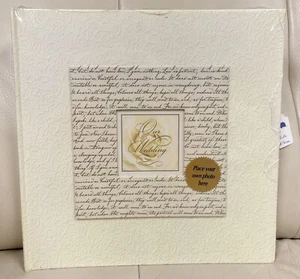 Wedding Photo Album 12 X 12 By New Seasons~48 Die-Cut Openings Nice Wedding Gift - Picture 1 of 15