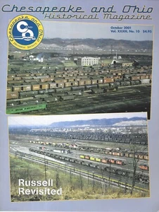 Coche dinamómetro Russell Kentucky yarda Chesapeake & Ohio C&O octubre de 2001 días de vapor - Imagen 1 de 6