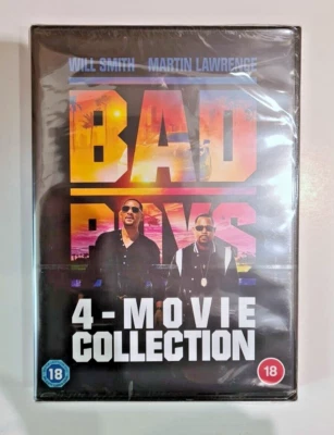 BAD BOYS 4 MOVIE COLLECTION      BRAND NEW SEALED GENUINE UK DVD - Image 1 of 2