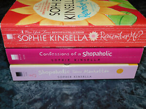 Sophie Kinsella lot of 3 Contemporary Romance Paperbacks