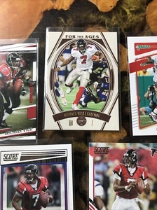 MICHAEL VICK Fußball Karten Lot. Atlanta Falcons - Bild 1 von 7