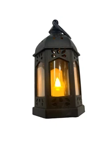 LED Lantern Mini Camping Flashlight Portable Battery Candle Light Powered Torch - Picture 1 of 7
