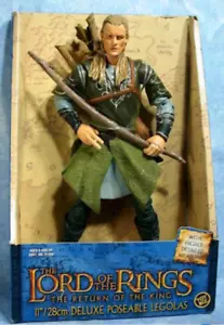 LORD OF THE RINGS RETURN OF THE KING POSABLE LEGOLAS - Picture 1 of 1