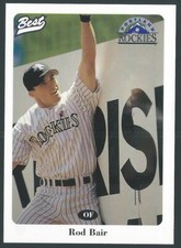 1996 Best Portland Rockies Minor League Baseball card - PICK Choose Player