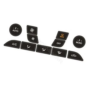 Calcomanías de botón de control de clima de aire acondicionado pegatinas de interruptor de tablero aptas para Ford Focus 2003 - Imagen 1 de 7