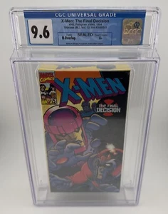 Marvel X-Men Animated Series Final Decision (1994) VHS New Sealed CGC 9.6 A+ - Picture 1 of 11
