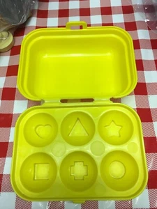 VTG 1993 TOMY Play EGG CARTON ONLY Shape Sorter Replacement For Tike Learning PF - Picture 1 of 8