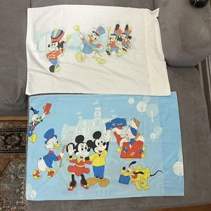 Vintage Walt Disney Productions Pillow Cares - Mickey, Donald Duck Band Minnie - Picture 1 of 7