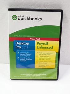 Intuit Quickbooks Desktop Pro 2019 Payroll Enhanced License Key NOT SUBSCRIPTION - Picture 1 of 11