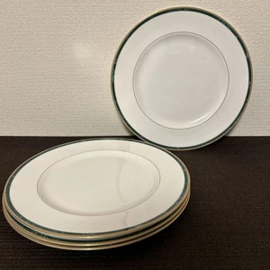 Wedgwood Coral Dinner Plate 10.8in Set of 4 Black Stamped Used - Picture 1 of 8