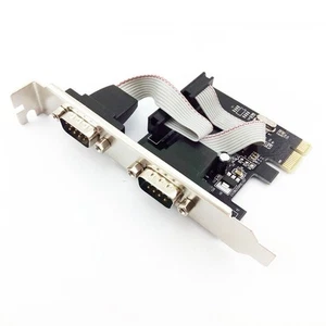 Carte PCI-E vers DB9 PCI-E vers carte double série 2 ports extension kar5630 - Photo 1/6