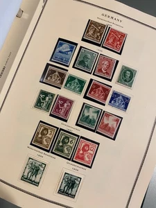 German Stamps in a Scott Specialty Album Occupations CV$$$ See Video L-1575 - Picture 1 of 24