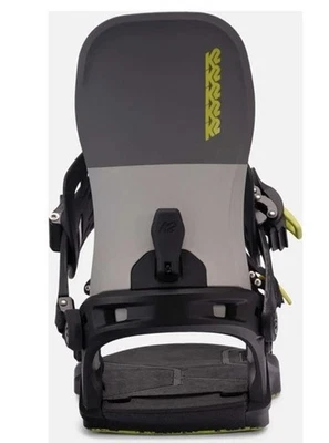Fijaciones de snowboard K2 Bond 2025 nuevas para hombre $300 gris mediano all mountain Foto 1 de 4