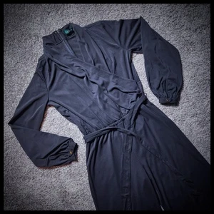 Combinaison noire manches longues col V Lauren Ralph Lauren taille M - Photo 1/13